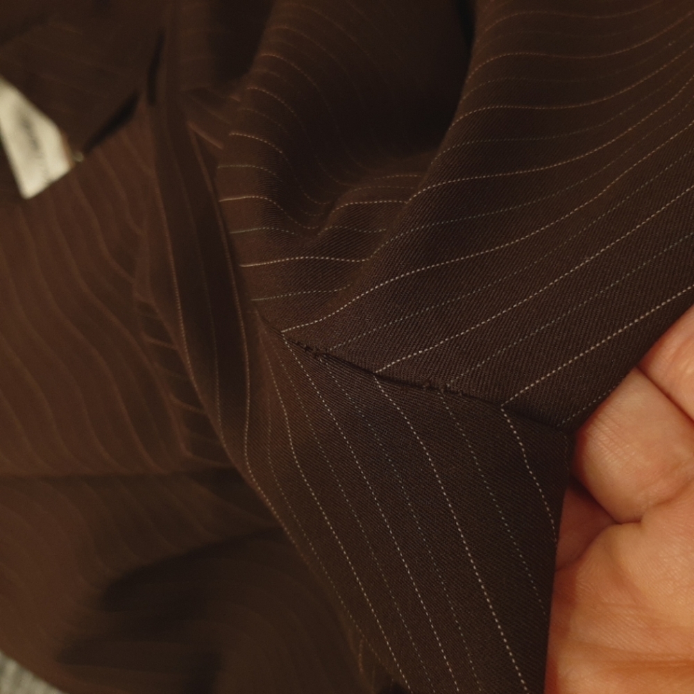 TAPEMEASURE Pinstripe 2pc Pant Suit Blazer Jacket Co-Ord Set Business Fall - Picture 12 of 15